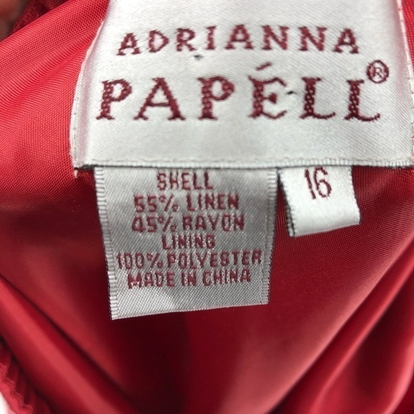 Adrianna Papell Women's 16 Pink Lined Skirt Set - Picture 7 of 11